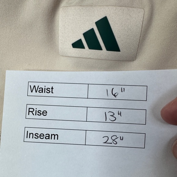 Adidas Leggings 7/8 High Waist Beige - Picture 13 of 13